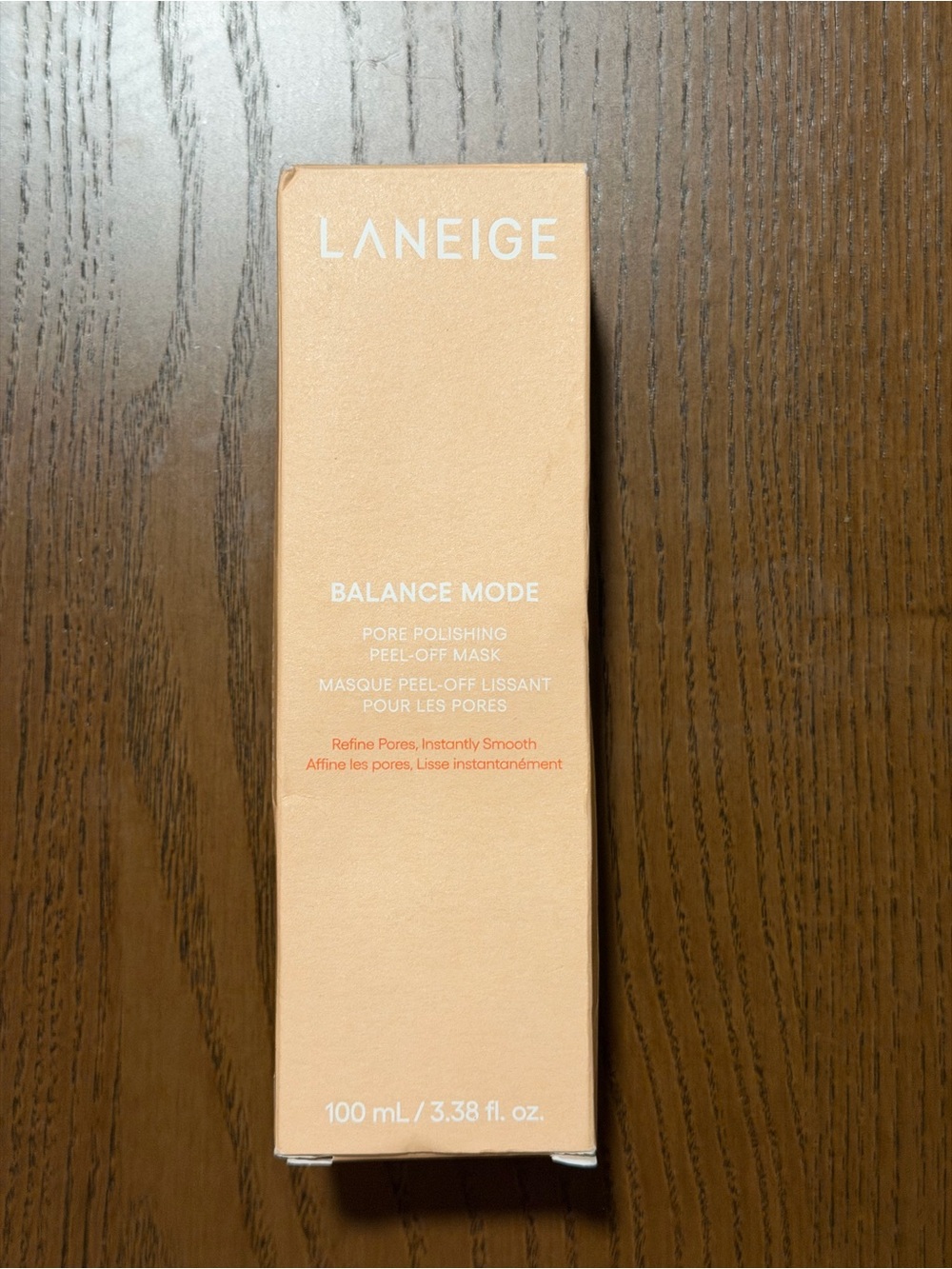 LANEIGE Balance Mode Pore Polishing Peel-Off Mask - Peach Beige